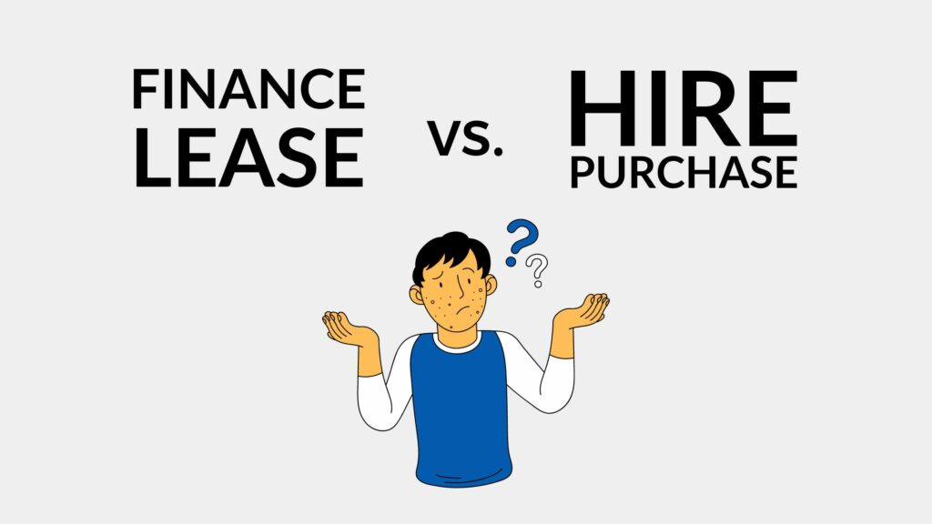 finance lease vs hire purchase