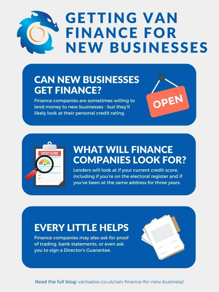 How To Get Van Finance For New Business Ventures