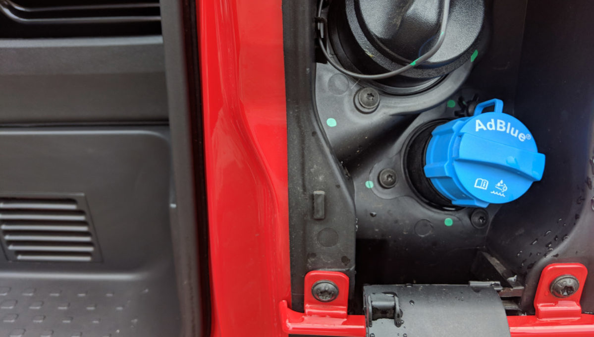 Vehicle emission reducing measure, AdBlue