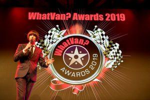 Tom Ward at the What Van? Awards 2019