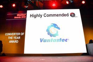 Vantastec Highly Commended in the Converter of the Year Award
