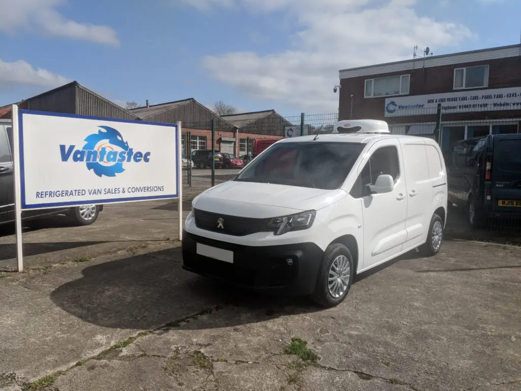 Peugeot Partner Fridge Van as converted by Vantastec