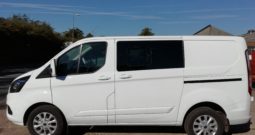 Ford Transit Custom Crew Van with Dog Cages