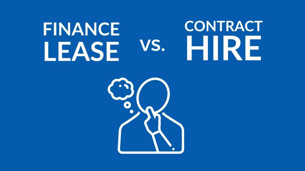 Finance Lease vs Contract Hire