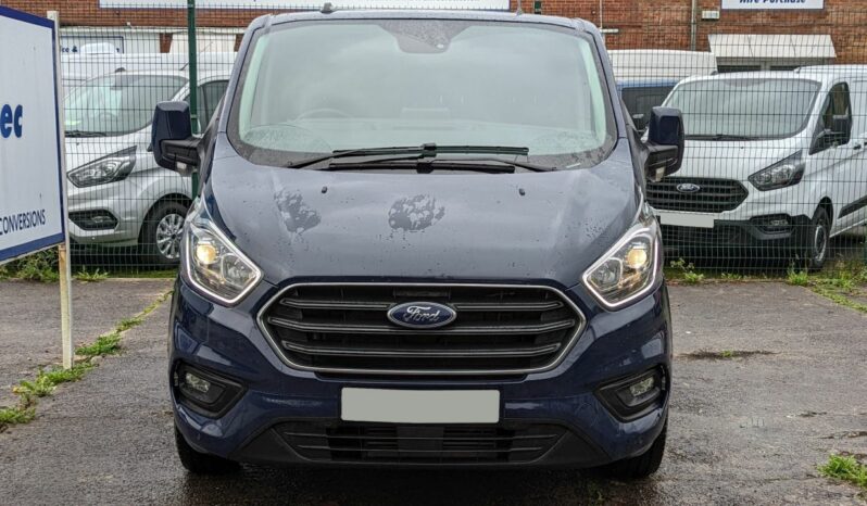 Ford Transit Custom 320 L2H1 170PS Automatic Limited Crew Van Blazer Blue (6 Seats) full