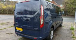 Ford Transit Custom 320 L2H1 170PS Automatic Limited Crew Van Blazer Blue (6 Seats)