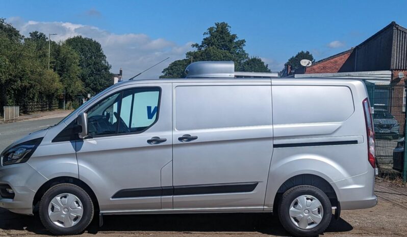 Silver Ford Transit Custom 280 L1H1 130PS Trend Fridge Van full