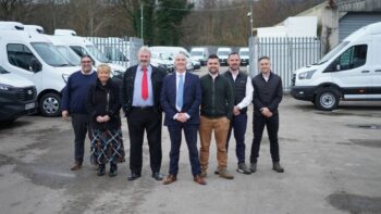 Vantastec Managing Directors Colin Smith and Gareth Edwards, along with our Board of Trustees