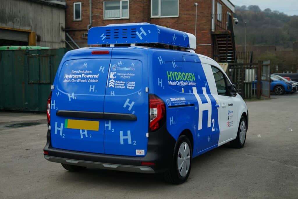Hydrogen Meals On Wheels Van