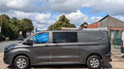 LWB Ford Transit Custom Manual Crew Van full