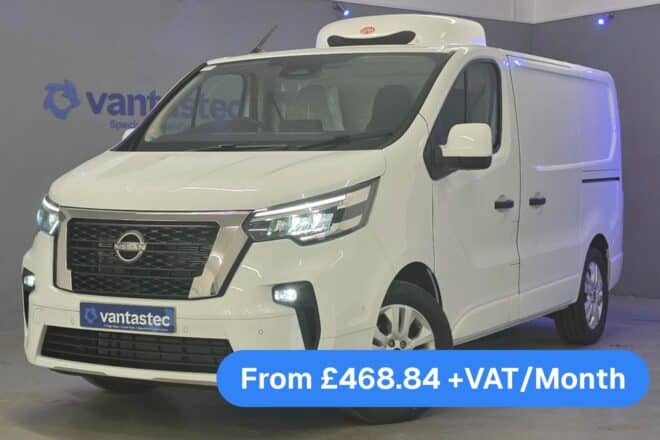 Automatic Nissan Primastar Fridge Van