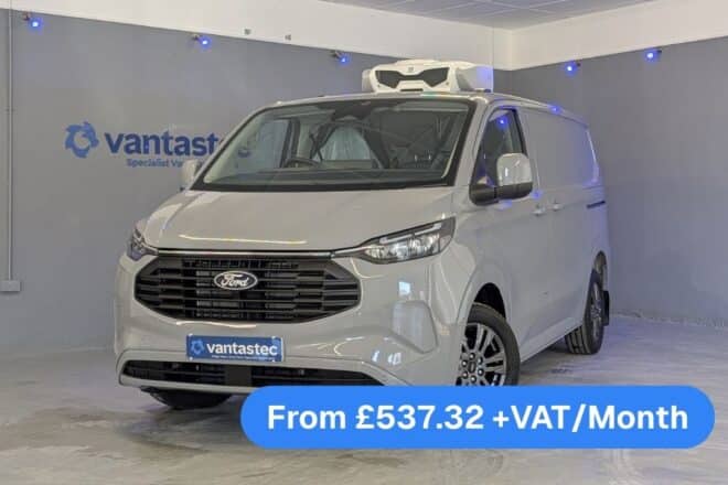 PHEV Ford Transit Custom Fridge Van For Sale