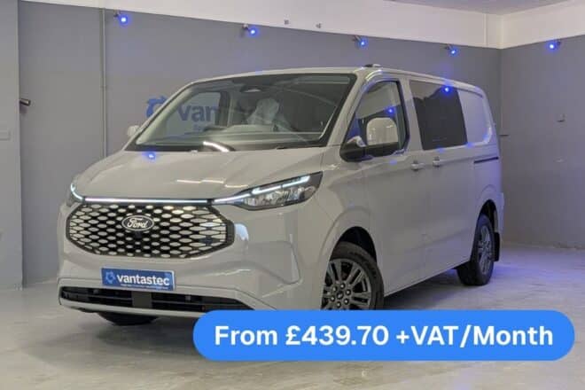 Ford E-Transit Custom Electric Crew Van
