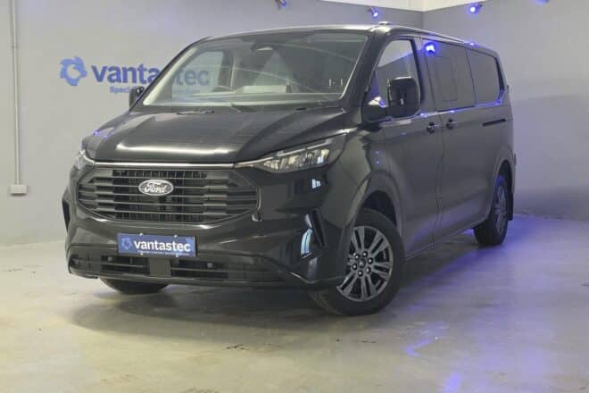 lwb ford transit custom crew van