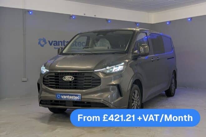 lwb Ford Transit Custom Crew Van