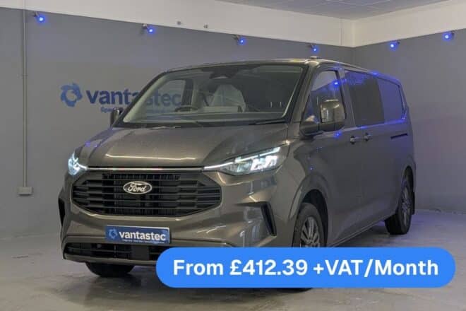 lwb Ford Transit Custom Crew Van