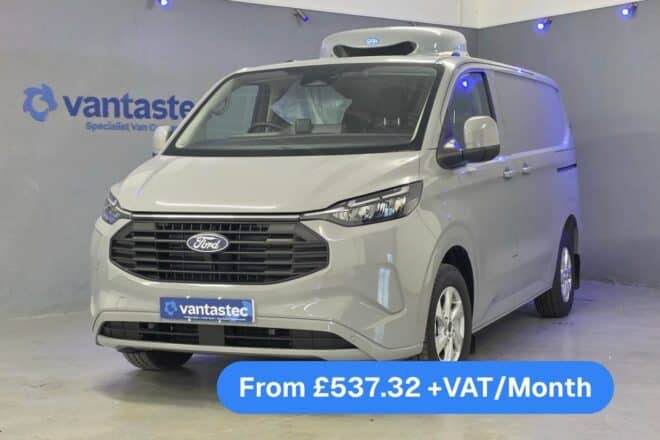 Grey Matter Ford Transit Custom PHEV Fridge Van