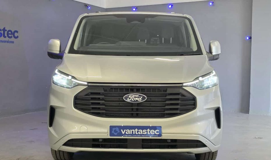 Silver Ford Crew Van