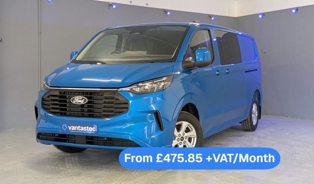 Ford Transit Custom Auto Crew Van With Tailgate