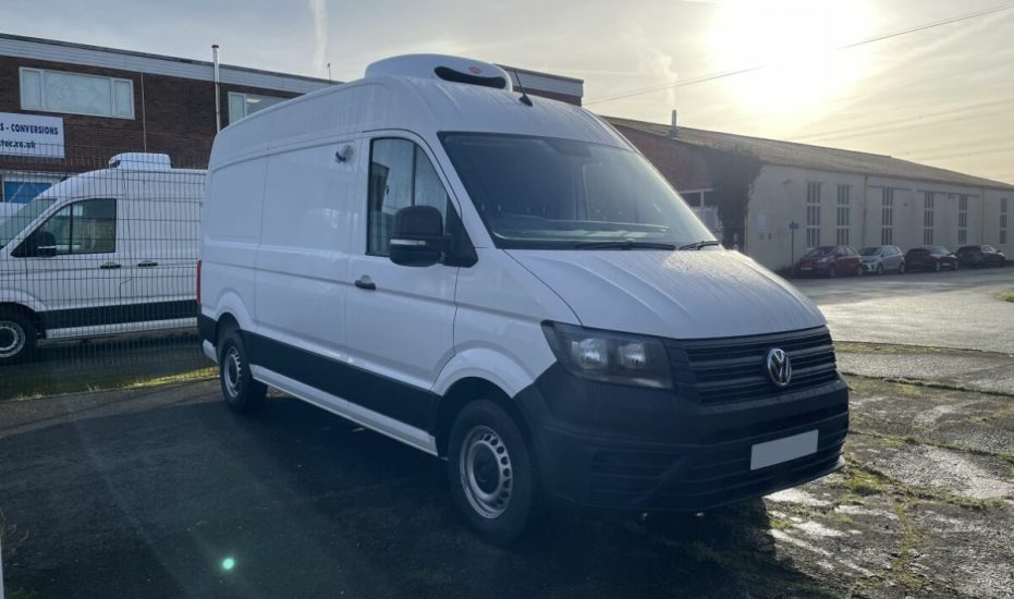 mwb vw crafter freezer van