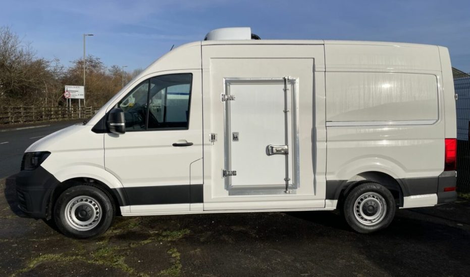 mwb vw crafter freezer van