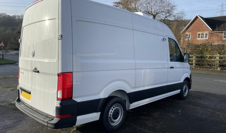 mwb vw crafter freezer van