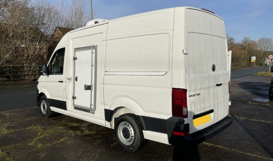mwb vw crafter freezer van