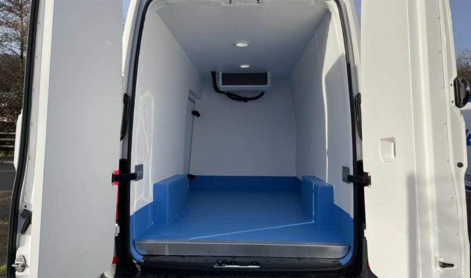 mwb vw crafter freezer van