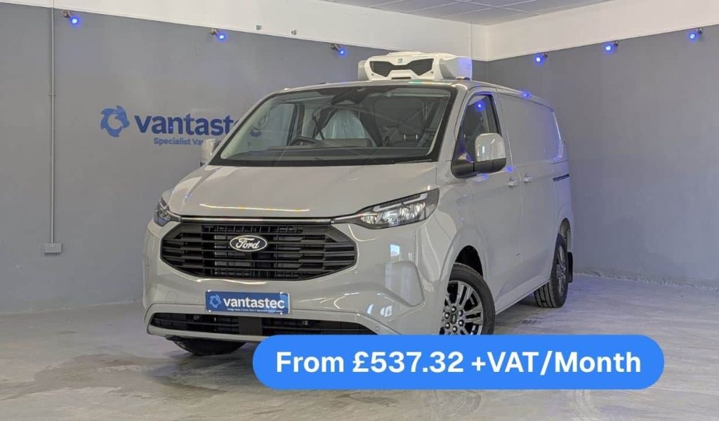 PHEV Ford Transit Custom Fridge Van For Sale