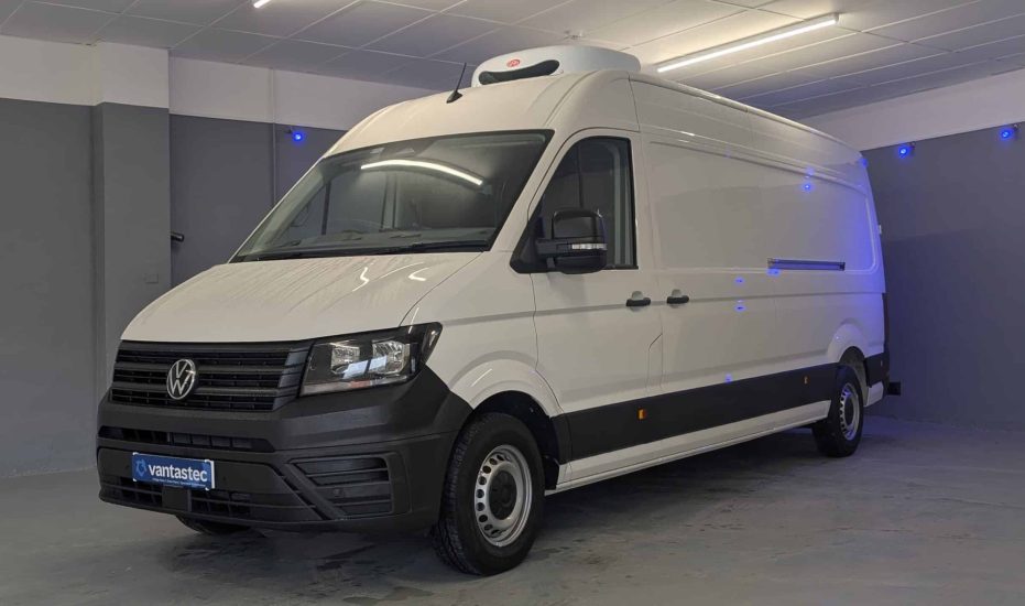White VW Crafter Fridge Van