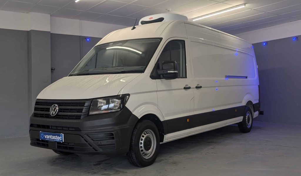 White VW Crafter Fridge Van