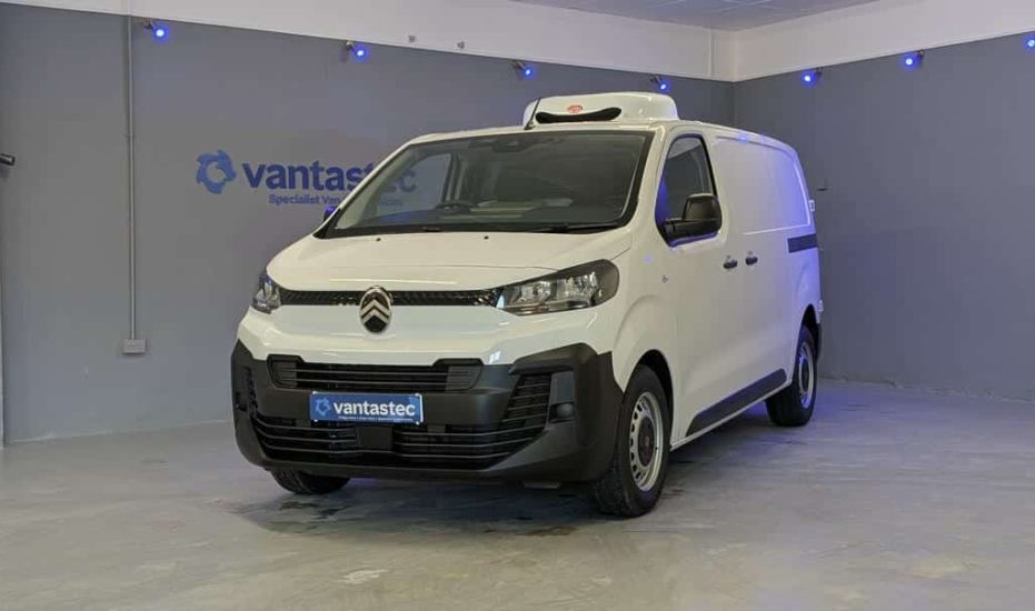 White Citroen Berlingo Fridge Van